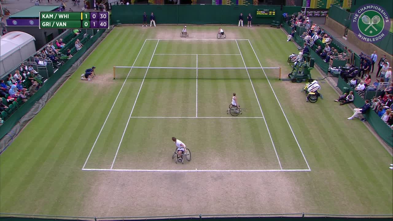 2016, Day 13 Highlights, Yui Kamiji and Jordanne Whiley vs Jiske Griffioen and Aniek van Koot