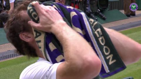 An emotional team Murray celebrate Wimbledon title No.2