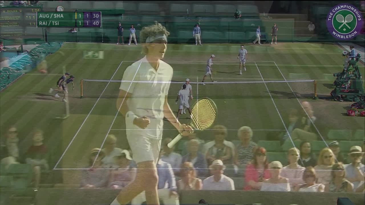 Felix Auger Aliassime and Denis Shapovalov vs Kenneth Raisma and Stefanos Tsitsipas