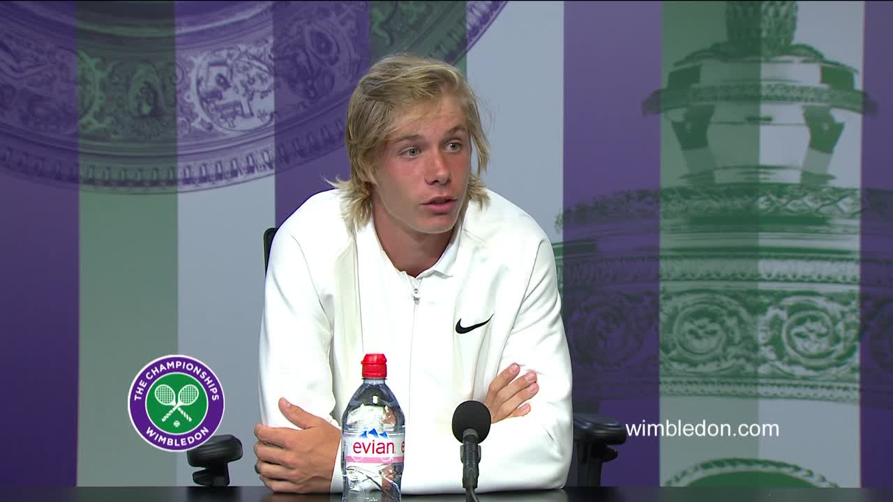 Denis Shapovalov final press conference