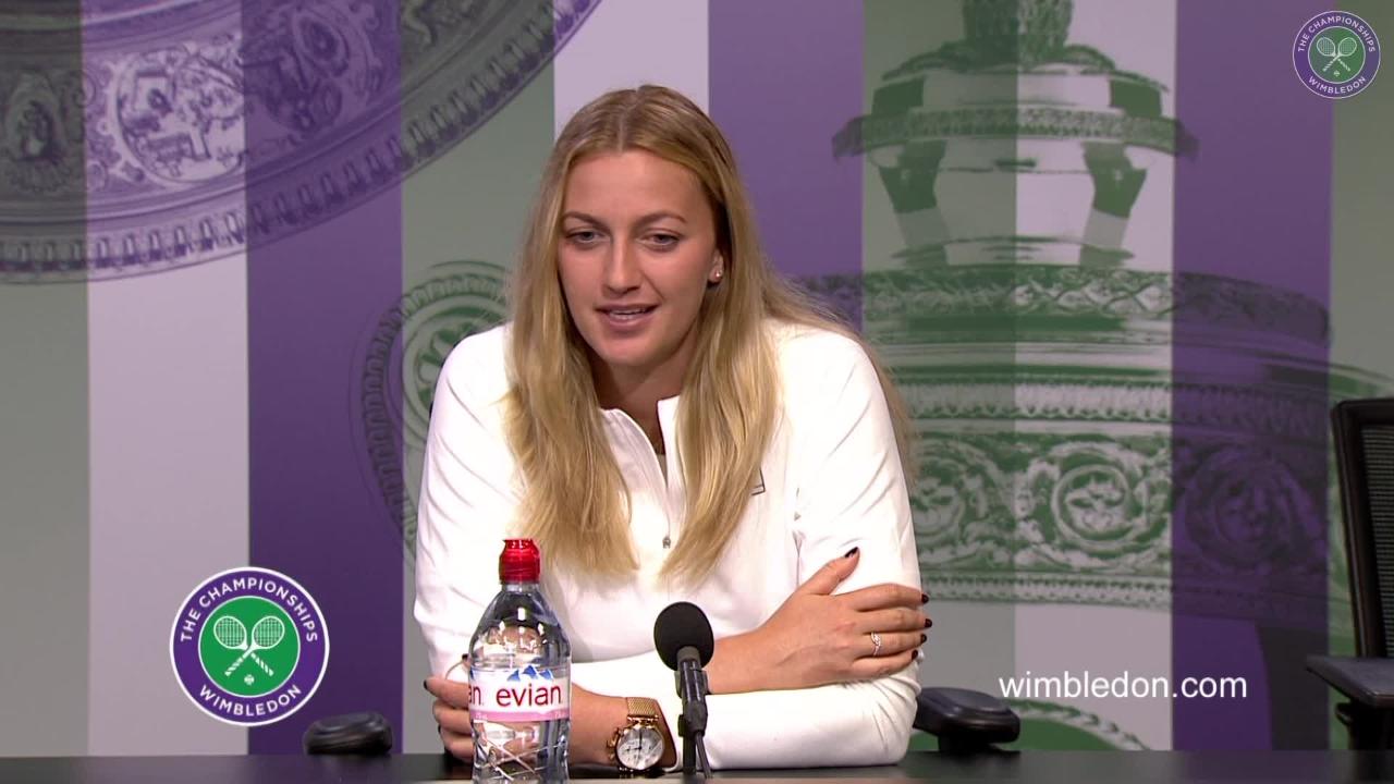 Kvitova enjoying her second home