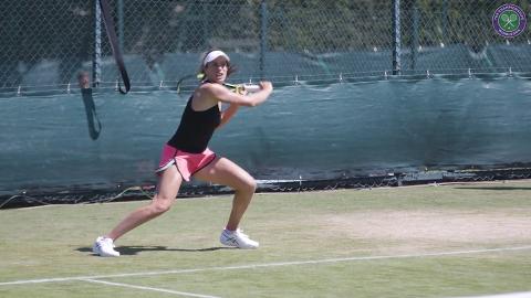 Konta prepares for first round