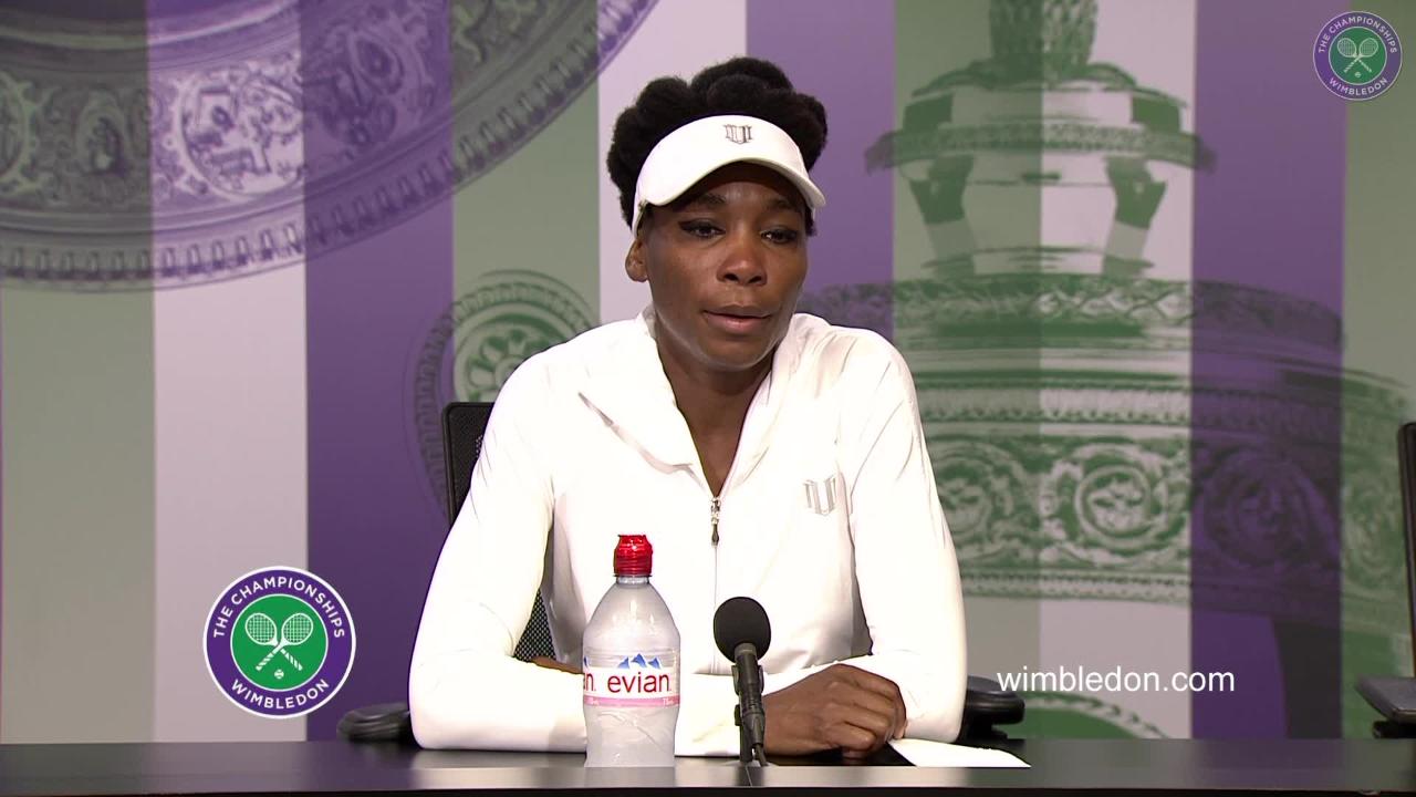 Venus grateful to be at 20th Wimbledon