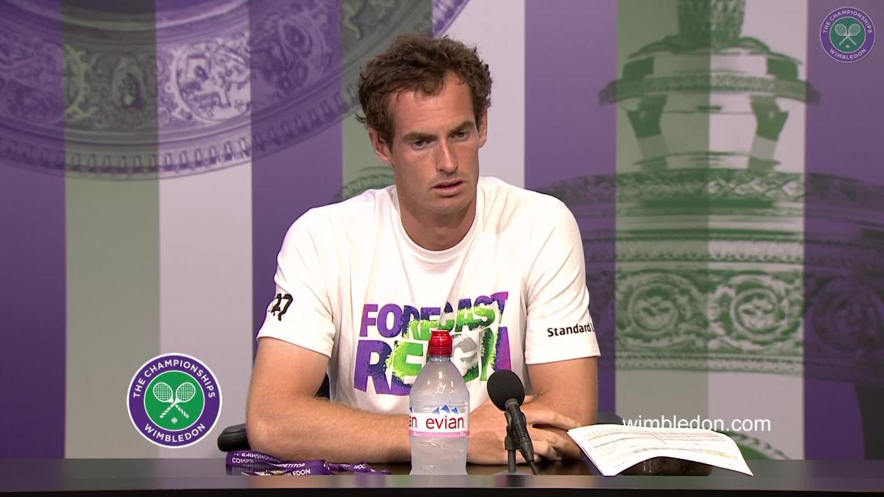 Murray happy with movement