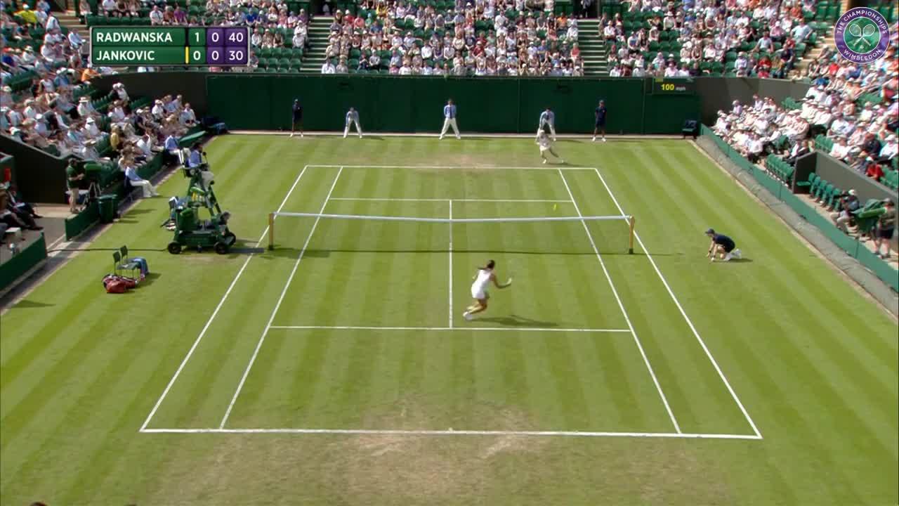 2017, First Round Highlights, Agnieszka Radwanska vs Jelena Jankovic