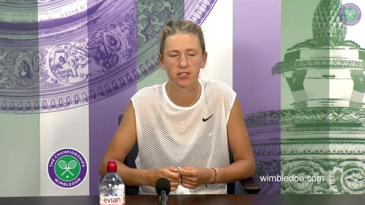 Victoria Azareka Second Round Press Conference 2017