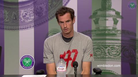 Andy Murray Second Round Press Conference