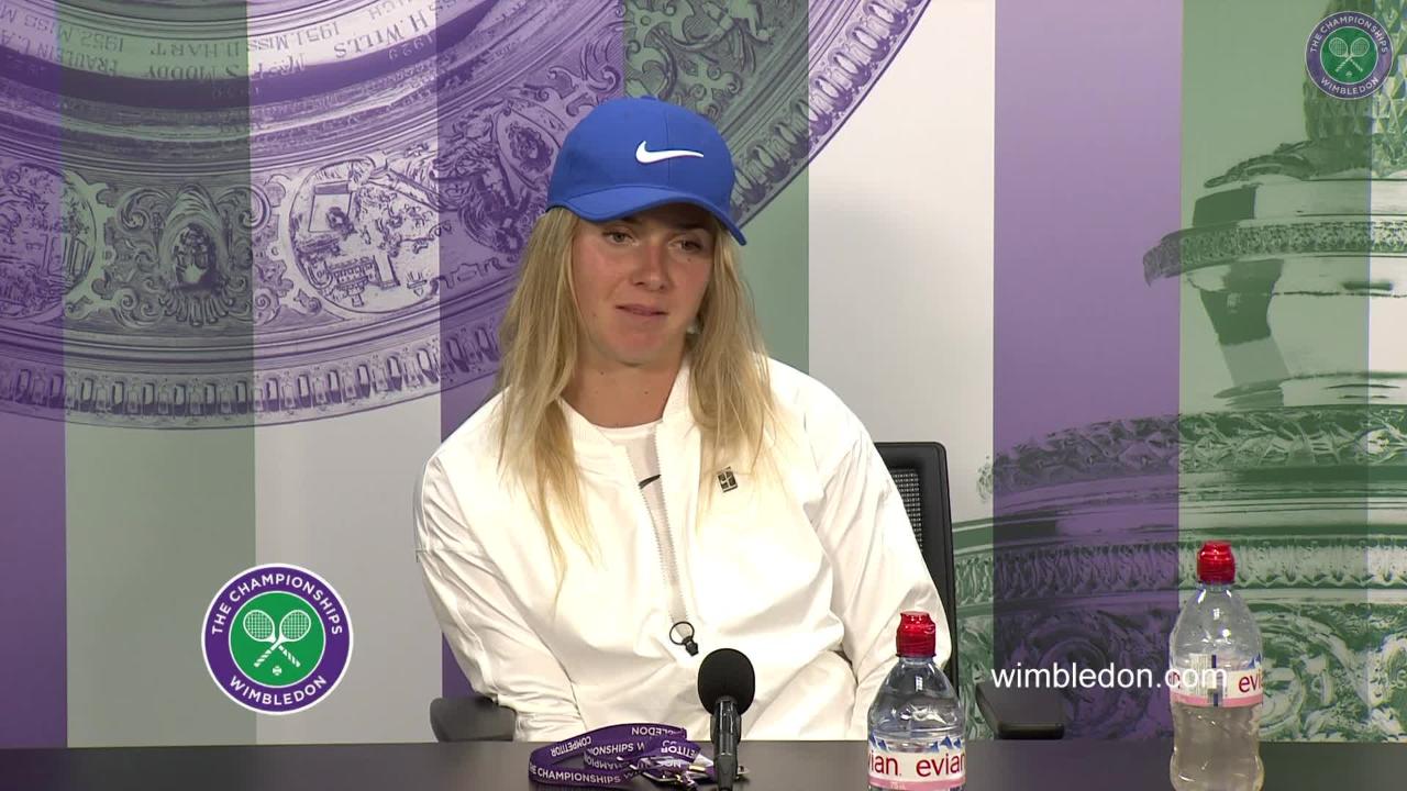 Elina Svitolina Second Round Press Conference 2017