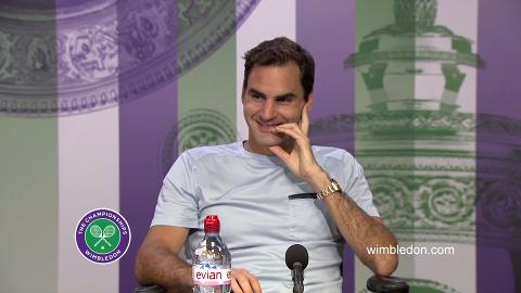 Roger Federer Second Round Press Conference 2017