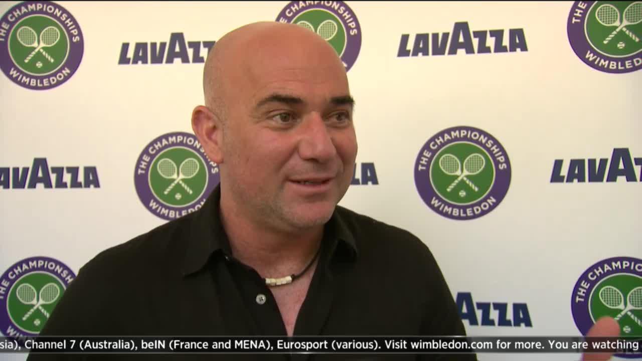 The Wimbledon Channel: Andre Agassi Interview