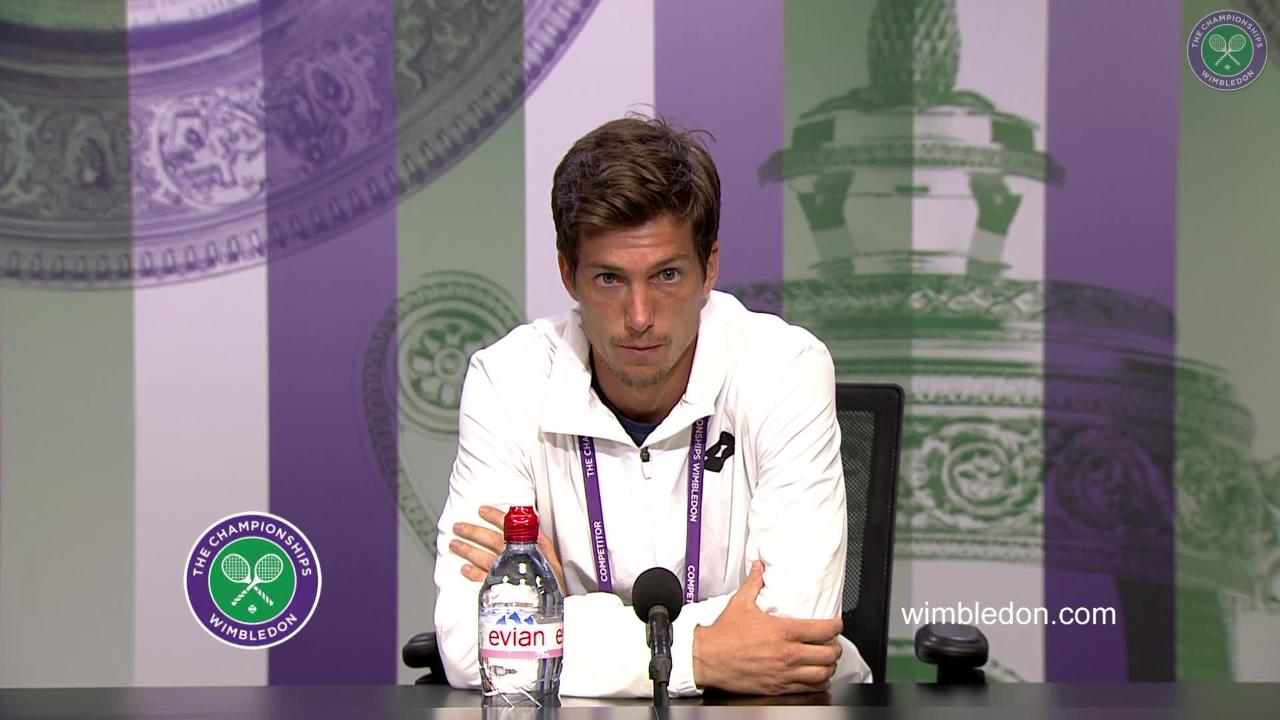 Aljaz Bedene Third Round Press Conference 2017