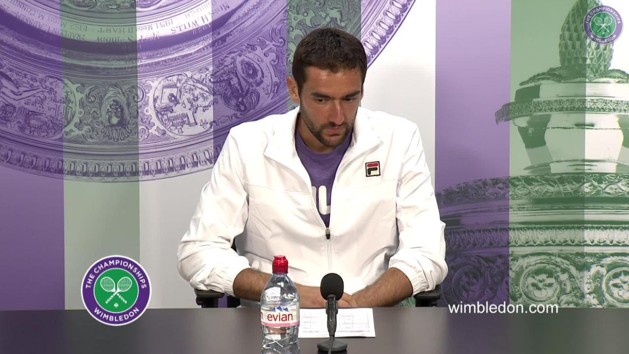Marin Cilic Third Round Press Conference 2017