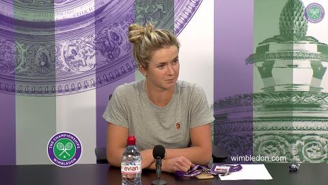 Elina Svitolina Third Press Conference 2017