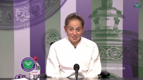 Jelena Ostapenko Third Round Press Conference 2017