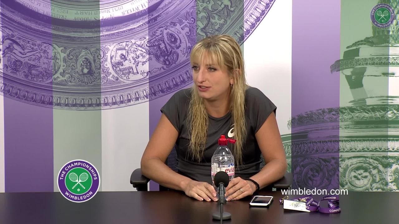 Timea Bacsinszky Third Round Press Conference 2017