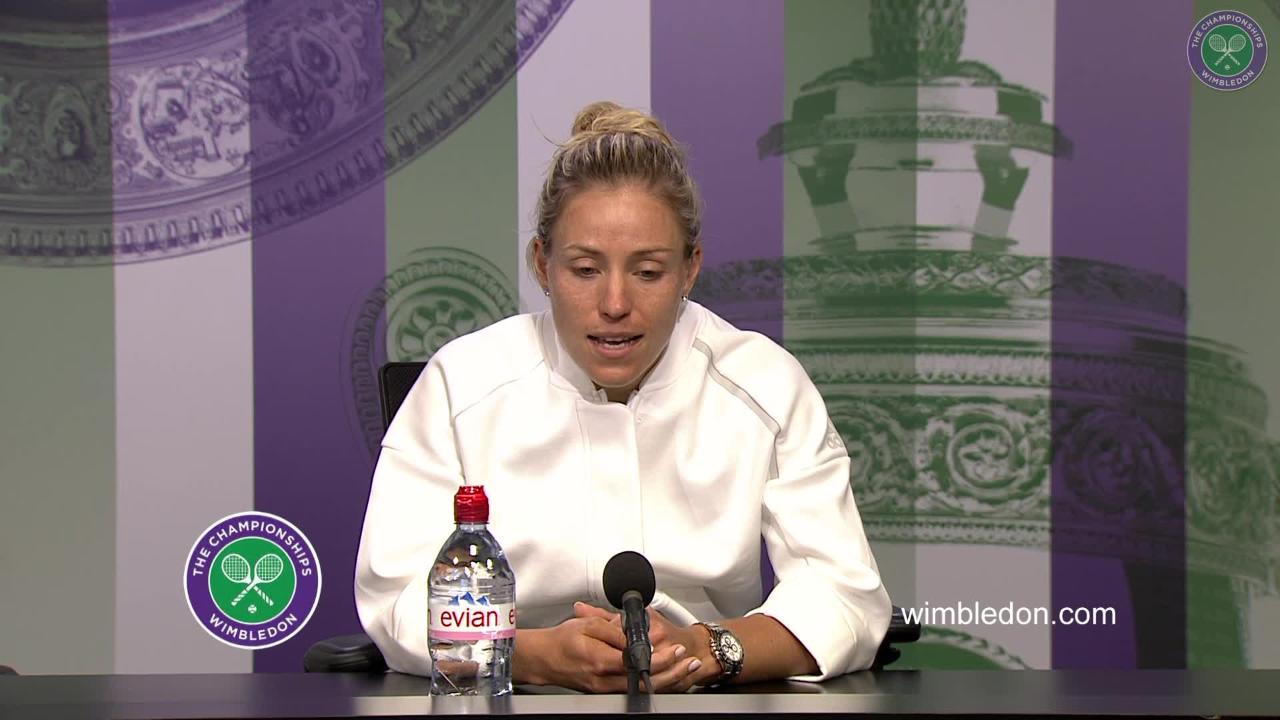Angelique Kerber Third Round Press Conference 2017