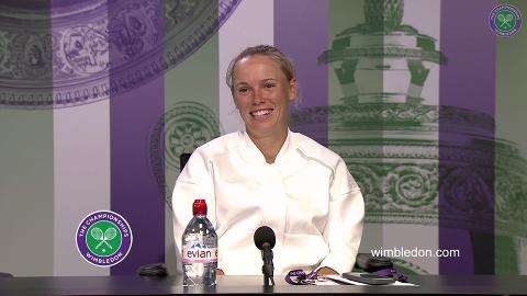 Caroline Wozniacki Third Round Press Conference 2017