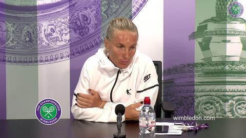 Svetlana Kuznetsova Fourth Round Press Conference 2017