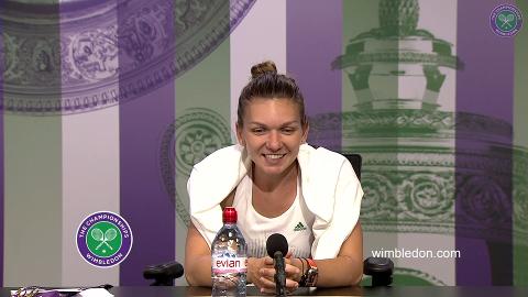 Simona Halep Fourth Round Press Conference 2017