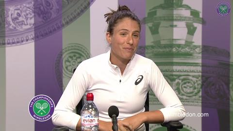 Johanna Konta Fourth Round Press Conference 2017