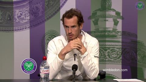 Andy Murray Fourth Round Press Conference 2017