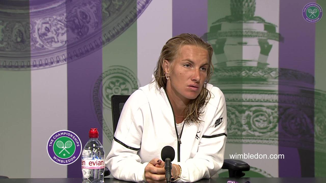 Svetlana Kuznetsova Quarter-Final Press Conference 2017