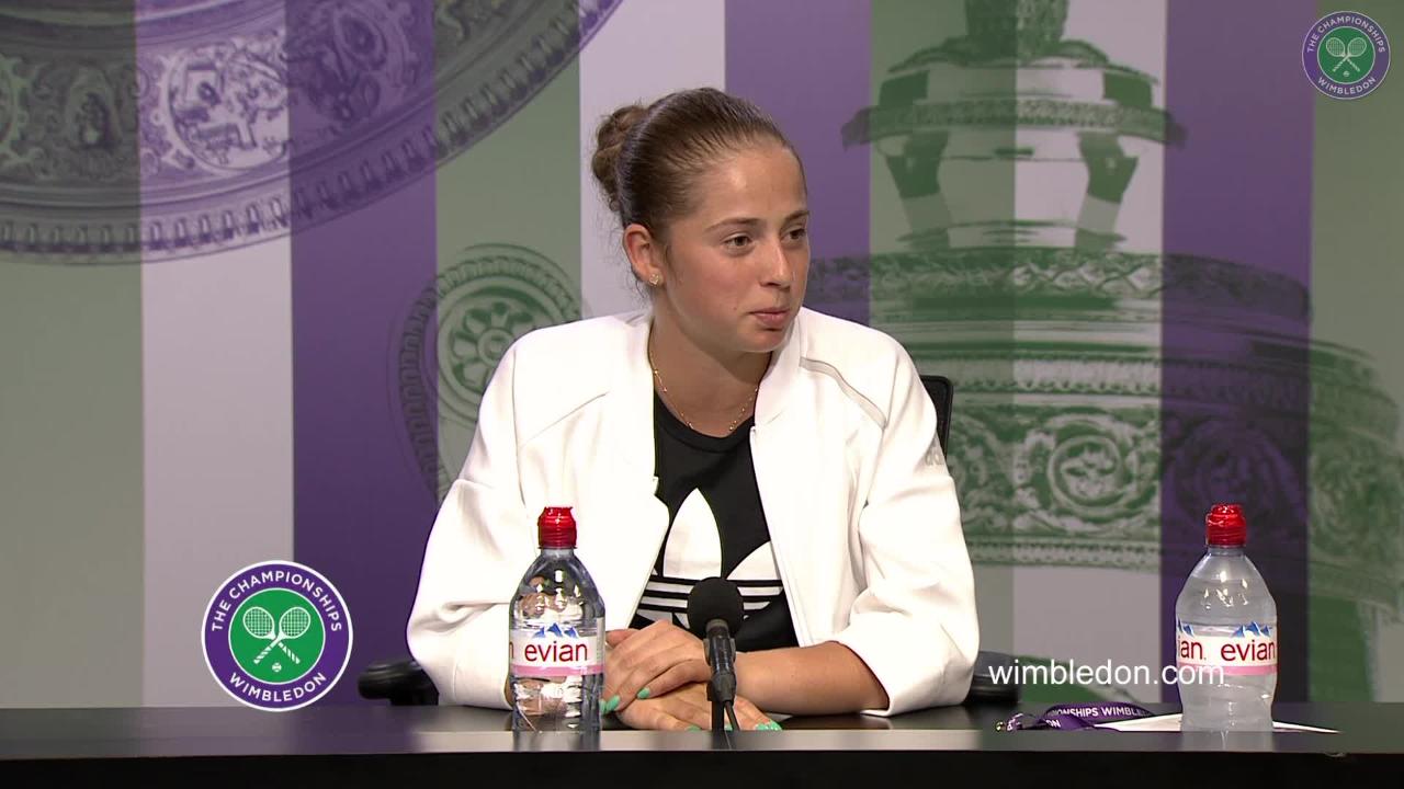Jelena Ostapenko Quarter-Final Press Conference 2017