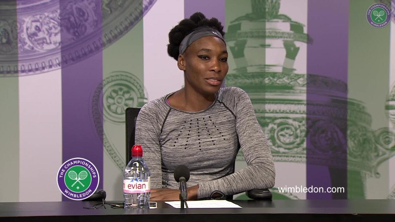 Venus Williams Quarter-Final Press Conference 2017