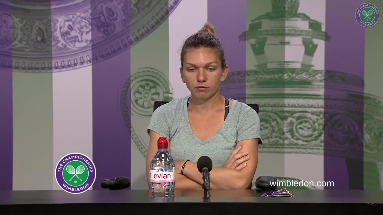 Simona Halep Quarter-Final Press Conference 2017