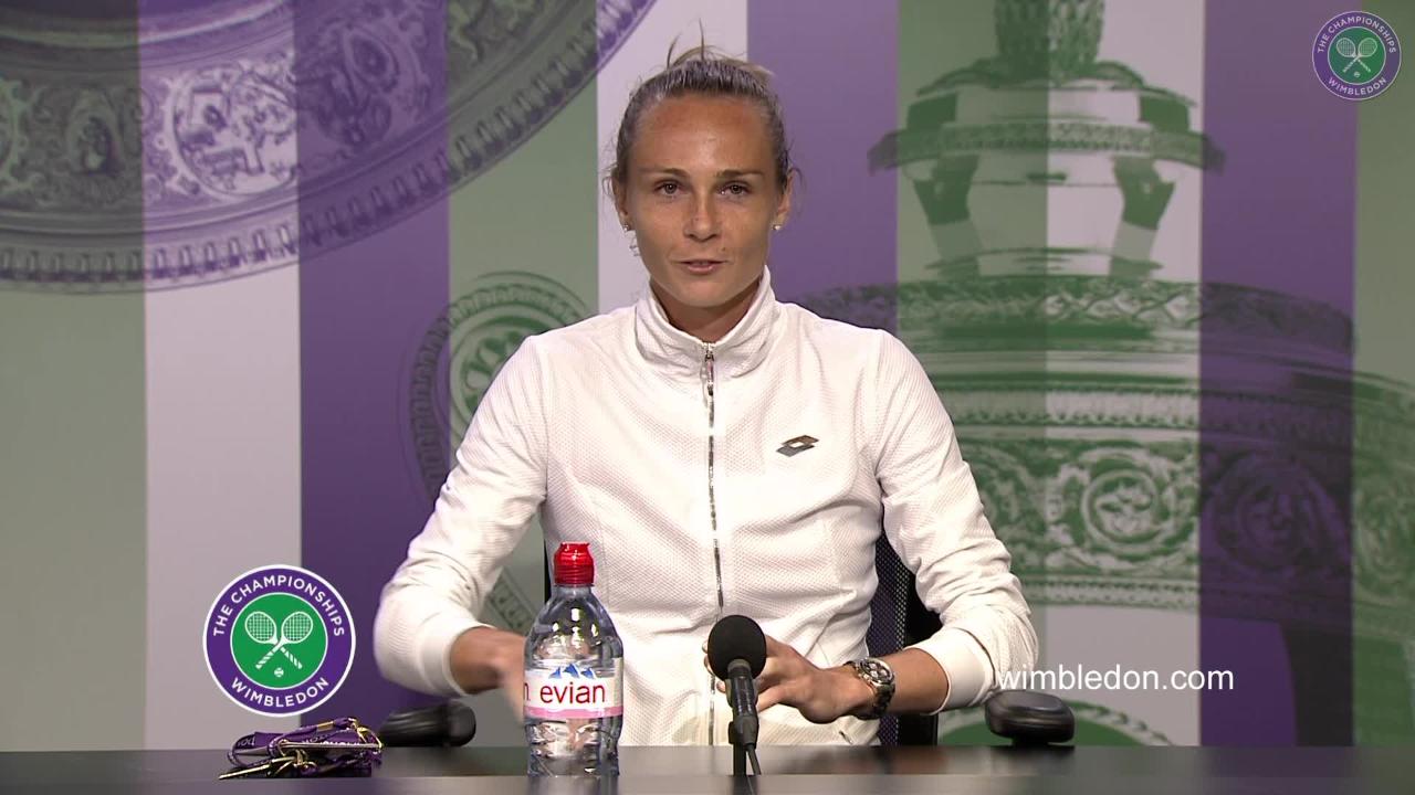 Magdalena Rybarikova Quarter-Final Press Conference 2017