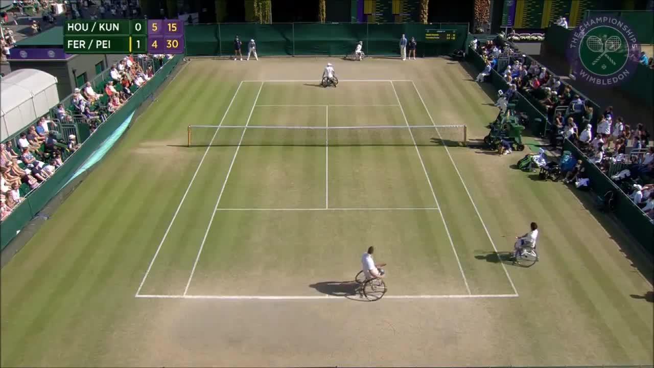 Incredible wheelchair doubles point from 2016