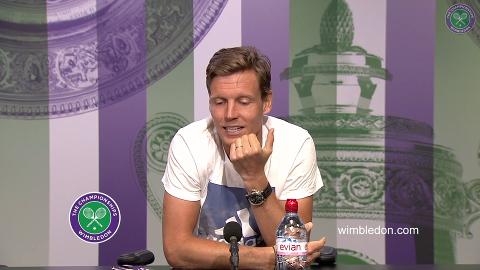 Tomas Berdych Quarter-Final Press Conference 2017