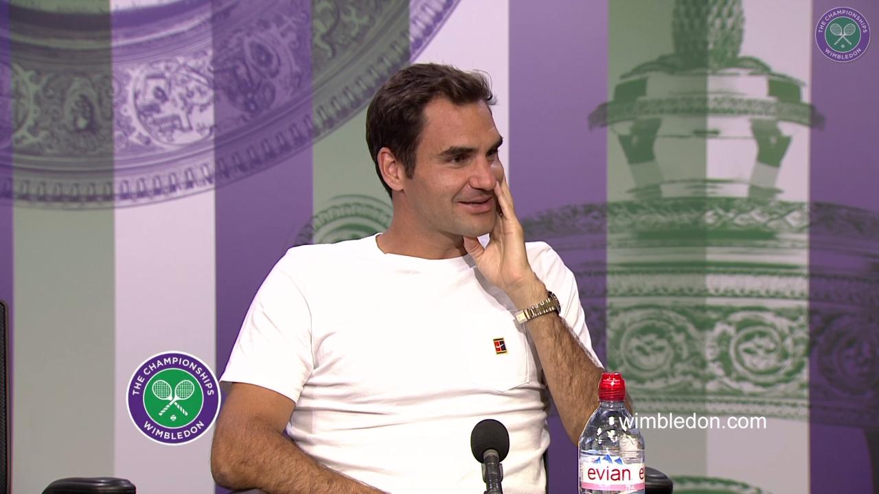 Roger Federer Quarter-Final Press Conference 2017