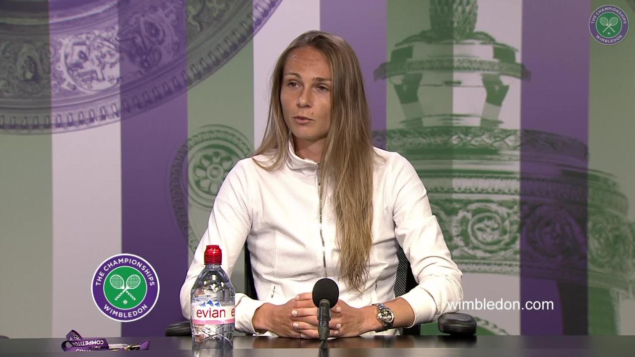 Magdalena Rybarikova Semi-Final Press Conference 2017