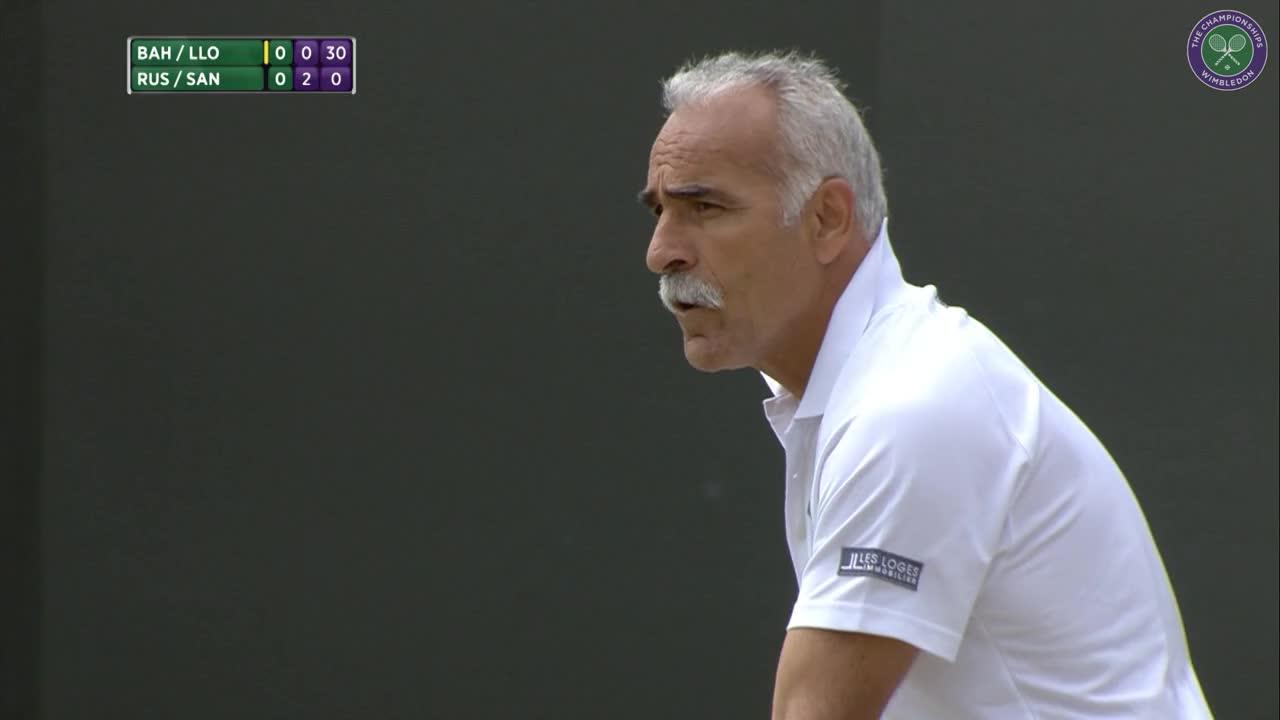 The tweener show! Bahrami & co with the skills