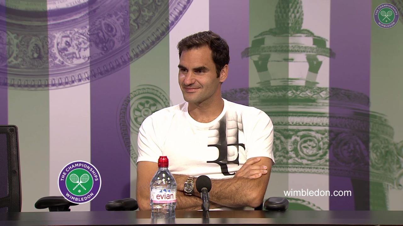 Roger Federer Semi- Final Press Conference 2017