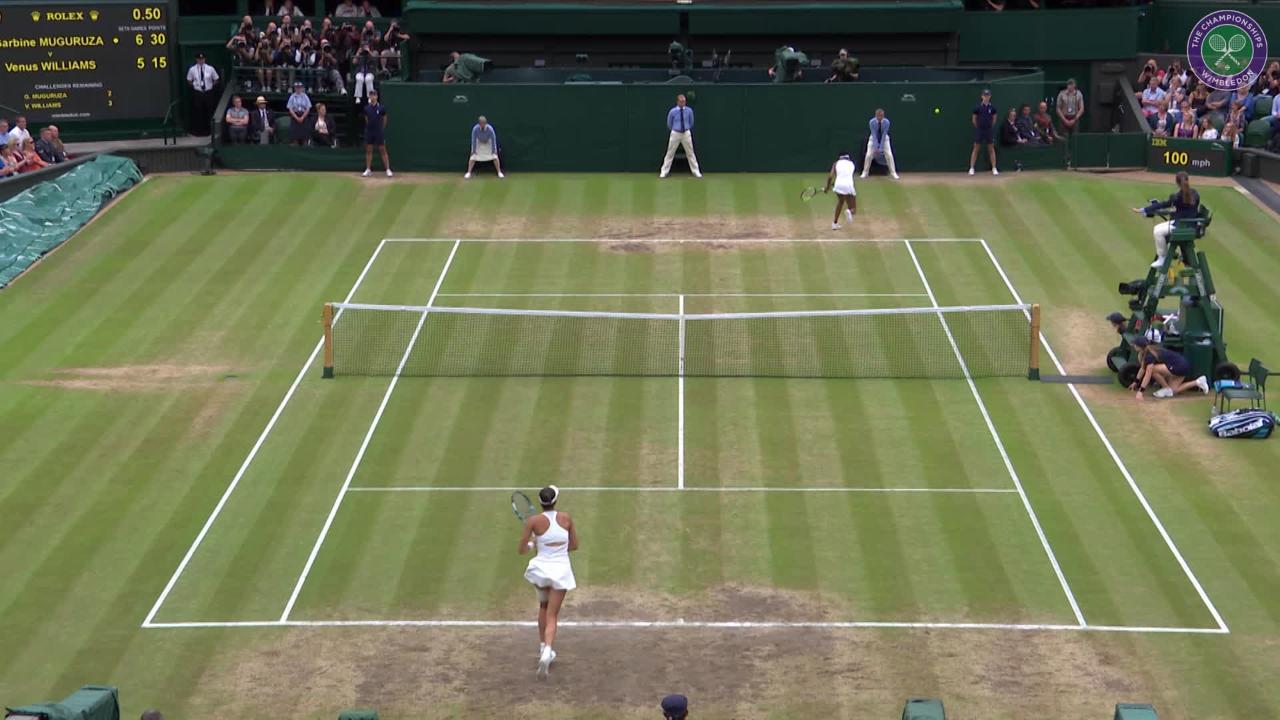 HSBC Play of the Day - Garbiñe Muguruza