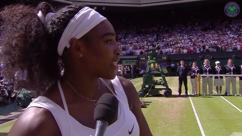 She knew...Serena predicts Muguruza win