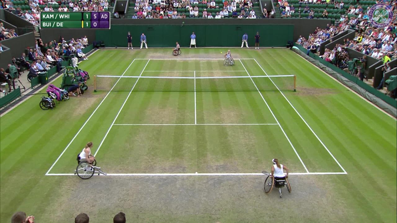Whiley & Kamiji retain ladies' wheelchair doubles title