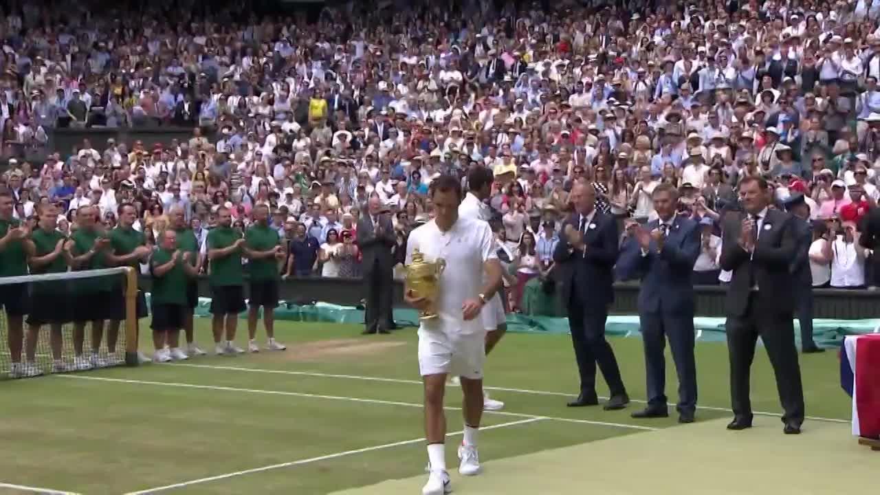WATCH: Federer's victory speech