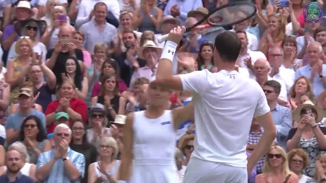 Murray & Hingis' moment of triumph 