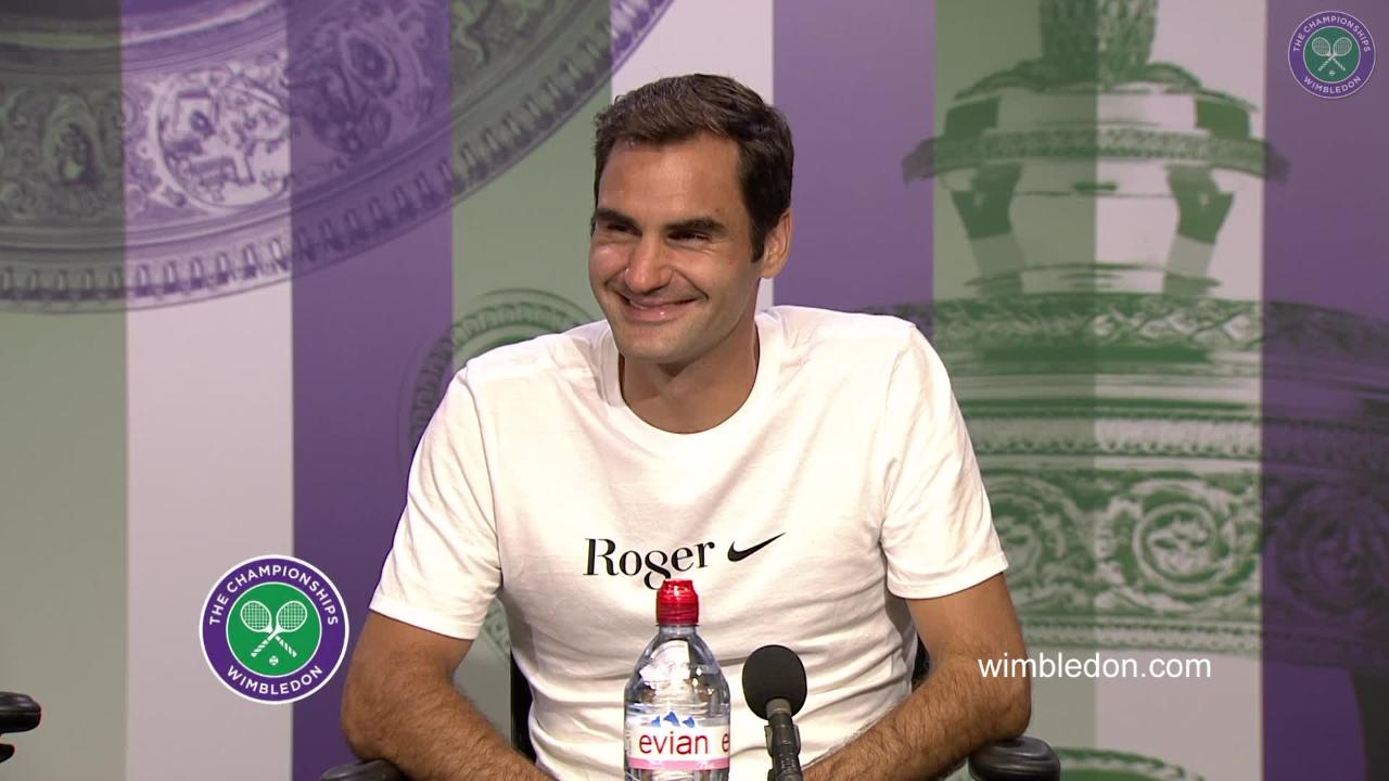 WATCH: Roger Federer Winner's Press Conference 