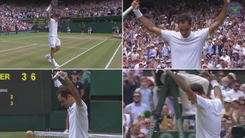 Federer's triumph from every angle