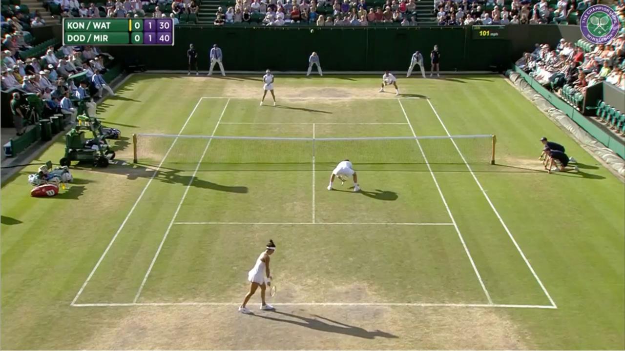 2017, Third Round Highlights,  Kontinen/Watson vs  Dodig/Mirza