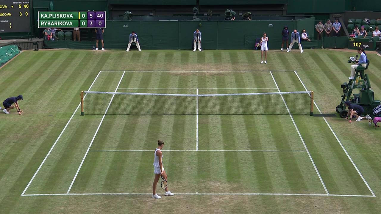 2017, Second Round Highlights, Karolina Pliskova vs Magdalena Rybarikova