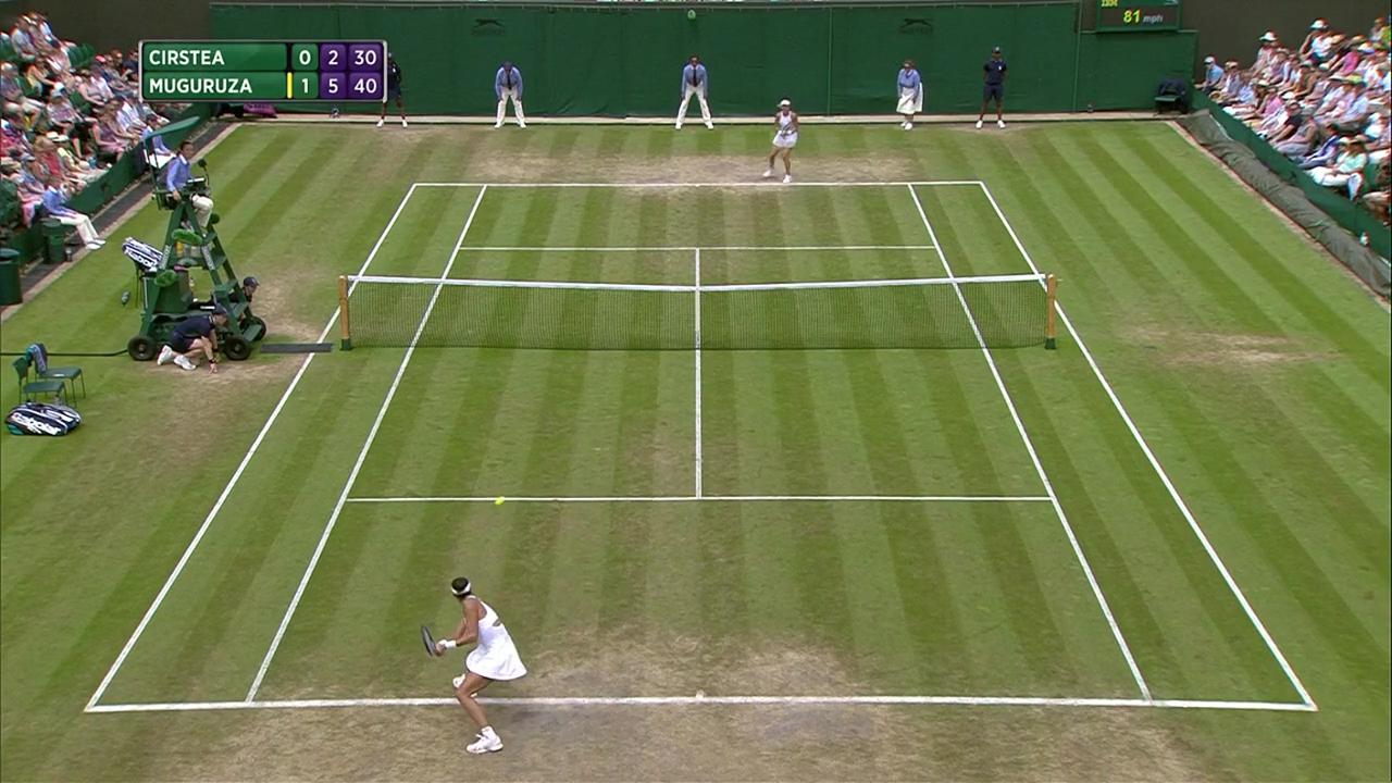 2017, Third Round Highlights, Sorana Cirstea vs Garbine Muguruza