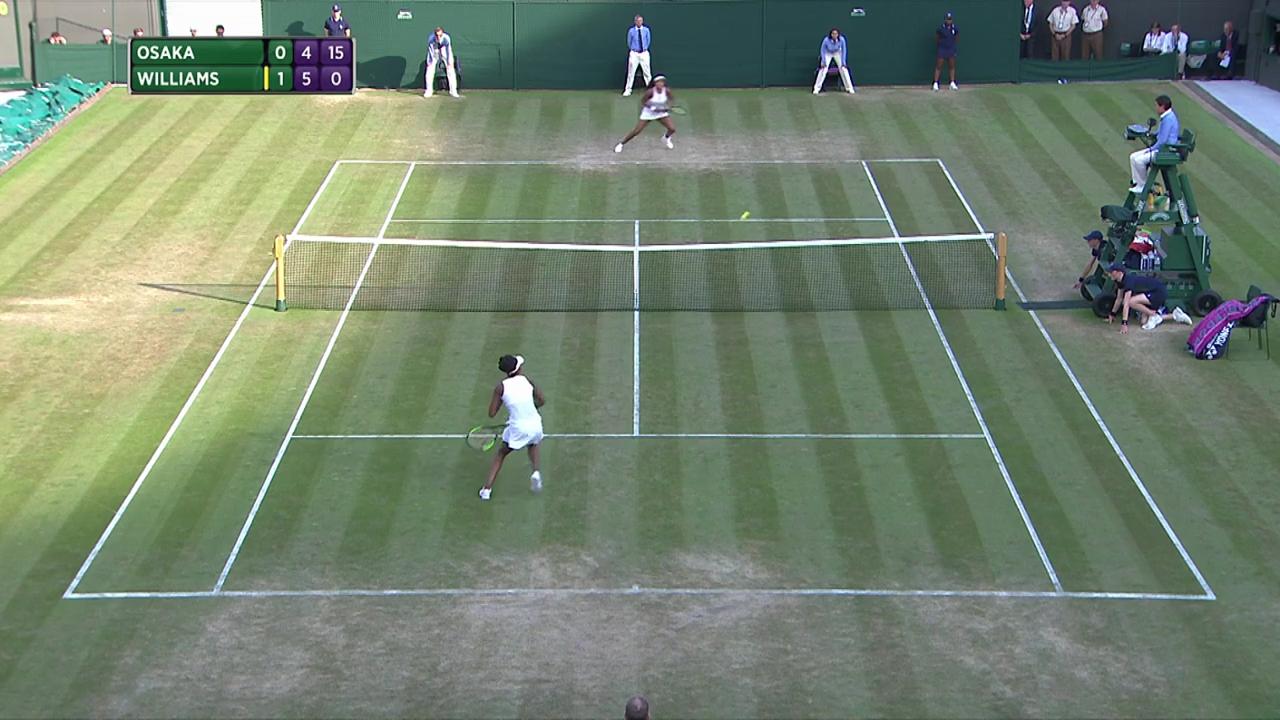 2017, Third Round Highlights, Naomi Osaka vs Venus Williams