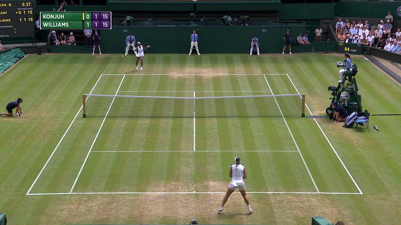 2017, Fourth Round Highlights, Ana Konjuh vs Venus Williams