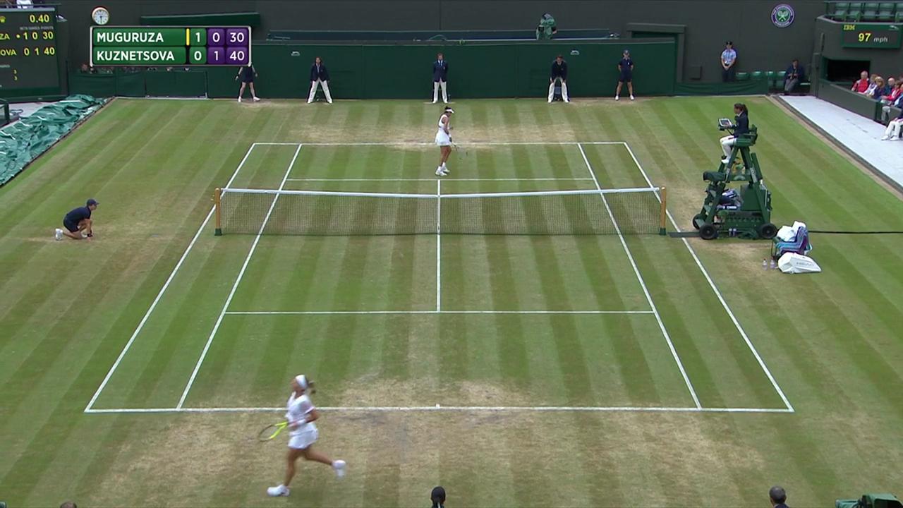 2017, QF Highlights, Garbine Muguruza vs Svetlana Kuznetsova