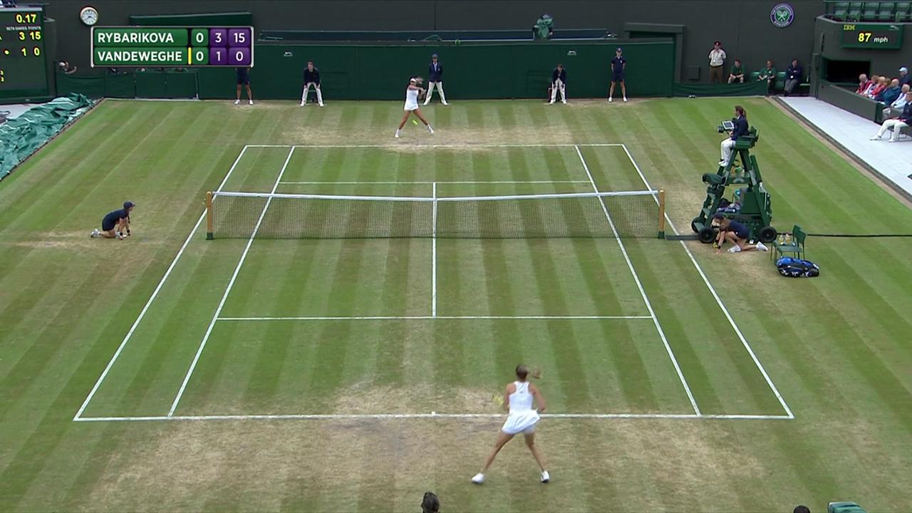 2017, QF Highlights, Magdalena Rybarikova vs Coco Vandeweghe